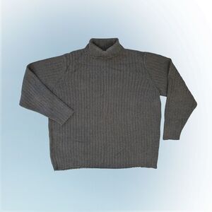 Old Navy Men's Charcoal Turtleneck Sweater
